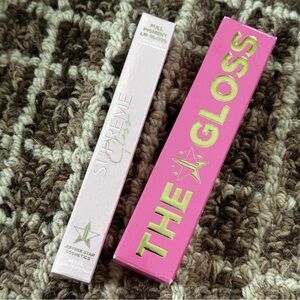 Jeffree Star Supreme Gloss and The Gloss Bundle set top shelf & let me be perfec